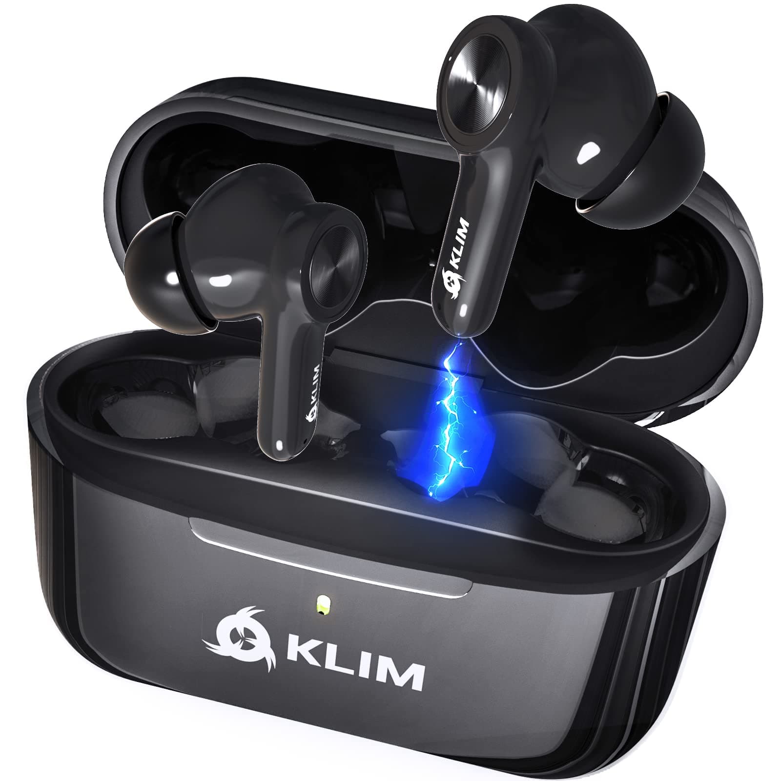 KLIM Pods V2 - NEU 2024 - Bluetooth 5.3 Kopfhörer in Ear - Hohe Klangqualität - ANC - Hervorragende Isolierung - Leichte und schnelle Kopplung - Lang anhaltende Batterie 24 h (Generalüberholt) Angebot bei HelloDeals