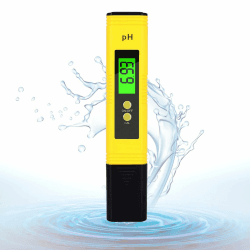 PH Messgerät, PH Wert Messgerät, PH Meter mit LCD Anzeige, PH Tester Tragbarer für Wasser Pool Aquarium Trinkwasser pH Meter Hohe Genauigkeit, 0.00-14.00 Messbereich(Grün) Angebot bei HelloDeals