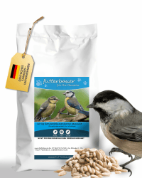 Futterbauer 10 kg Geschälte Sonnenblumenkerne für Vögel, 100% Natur, Nährstoffreiche Energiequelle für Wildvögel, Ohne Schalen & Abfall, Ideal für Futterstellen, Frisch & Hochwertig, Ernte 2025 Angebot bei HelloDeals