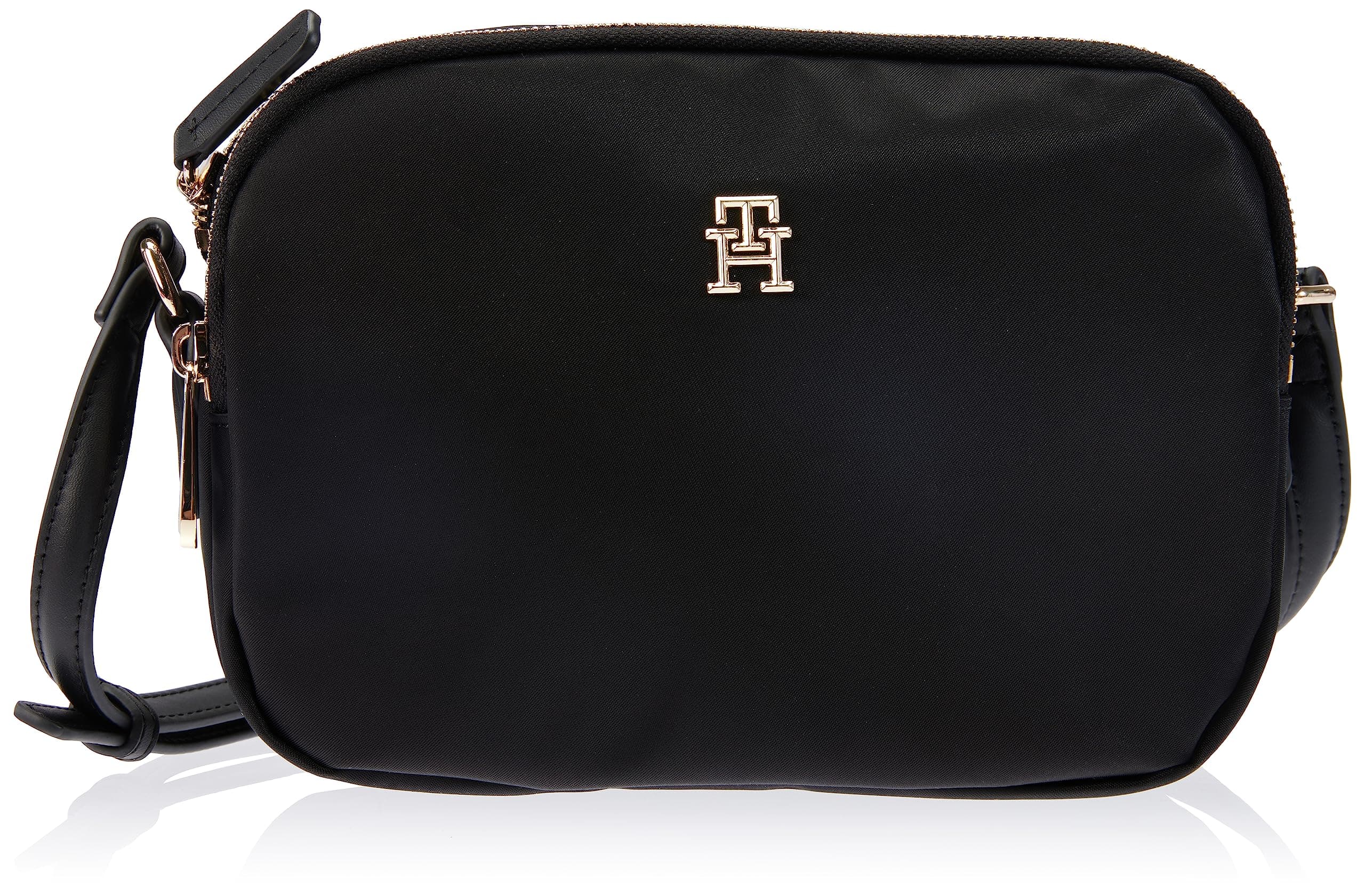Tommy Hilfiger Damen Crossbody Bag Tasche Poppy Crossover Umhängetasche, Schwarz (Black), Einheitsgröße Angebot bei HelloDeals