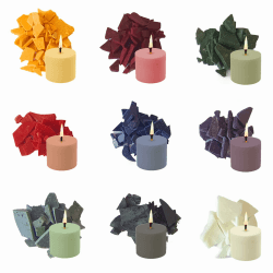 Kerzenwachs Farbe, 9 Farben x 5g, Kerzenfarbe, Kerzen Farbe für Diy Kerze, Kerzenfarben Farbstoff für Gelwachs, Paraffinwachs,Bienenwachs, Kerzenwachs Zum GießEn,Sicher Und NatüRlich Angebot bei HelloDeals