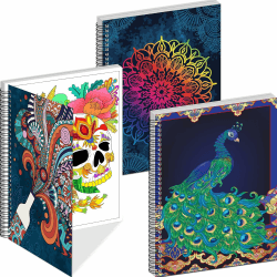 Elfew 3 Stück Malbuch für Erwachsene, A4 Ausmalbuch für Erwachsene, 60+Exquisite Muster Malbuch, Mandala, Tier und Andere Thema, Stress Abbauen und Entspannen Geschenk für Frauen New Adult Coloring Books Angebot bei HelloDeals