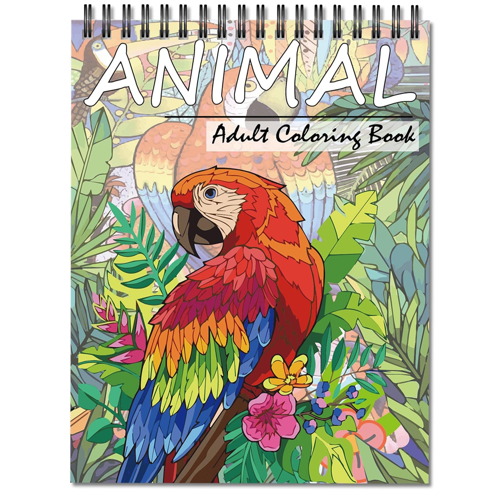 Jadeso Malbuch für Erwachsene, A4 Ausmalbuch für Malbuch Erwachsene, 30 Exquisite Muster, Tier Thema Ausmalbuch für Stress Abbauen und Entspannen Angebot bei HelloDeals