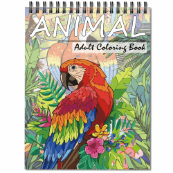 Jadeso Malbuch für Erwachsene, A4 Ausmalbuch für Malbuch Erwachsene, 30 Exquisite Muster, Tier Thema Ausmalbuch für Stress Abbauen und Entspannen Angebot bei HelloDeals