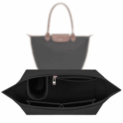 Pliage Organizer L,Organizer für Longchamp Tasche L,für Longchamp Tasche,mit Multifunktionalen Taschen Großes Fassungsvermögen,Handtaschen Inlet L-11*9.8*6.7in Schwarz Angebot bei HelloDeals