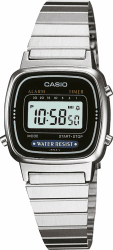 Casio Damen Digital mit Edelstahl Armbanduhr LA670W Angebot bei HelloDeals