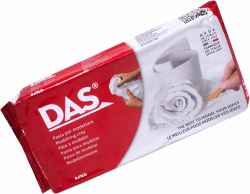 DAS, lufttrocknende Modelliermasse, 1 kg, Weiß 1000 g Weiß Angebot bei HelloDeals