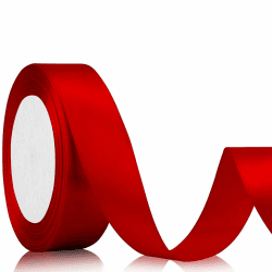 Geschenkband Satinband 22m, 20mm Breit Geschenkband, Rot Schleifenband für Hochzeit, Bastelarbeiten und Geschenkverpackung Hochzeitsdekoration (Rot) Angebot bei HelloDeals