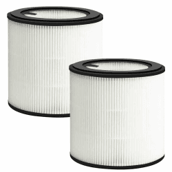 2 Stück HEPA-Ersatzfilter für Luftreiniger Kompatibel mit Philips 800 Series Luftreiniger - AC0830/AC0820/AC0819, Teilenummer FY0194/30 und FY0293/30, H13 HEPA-filter und Nylon-Vorfilter Angebot bei HelloDeals