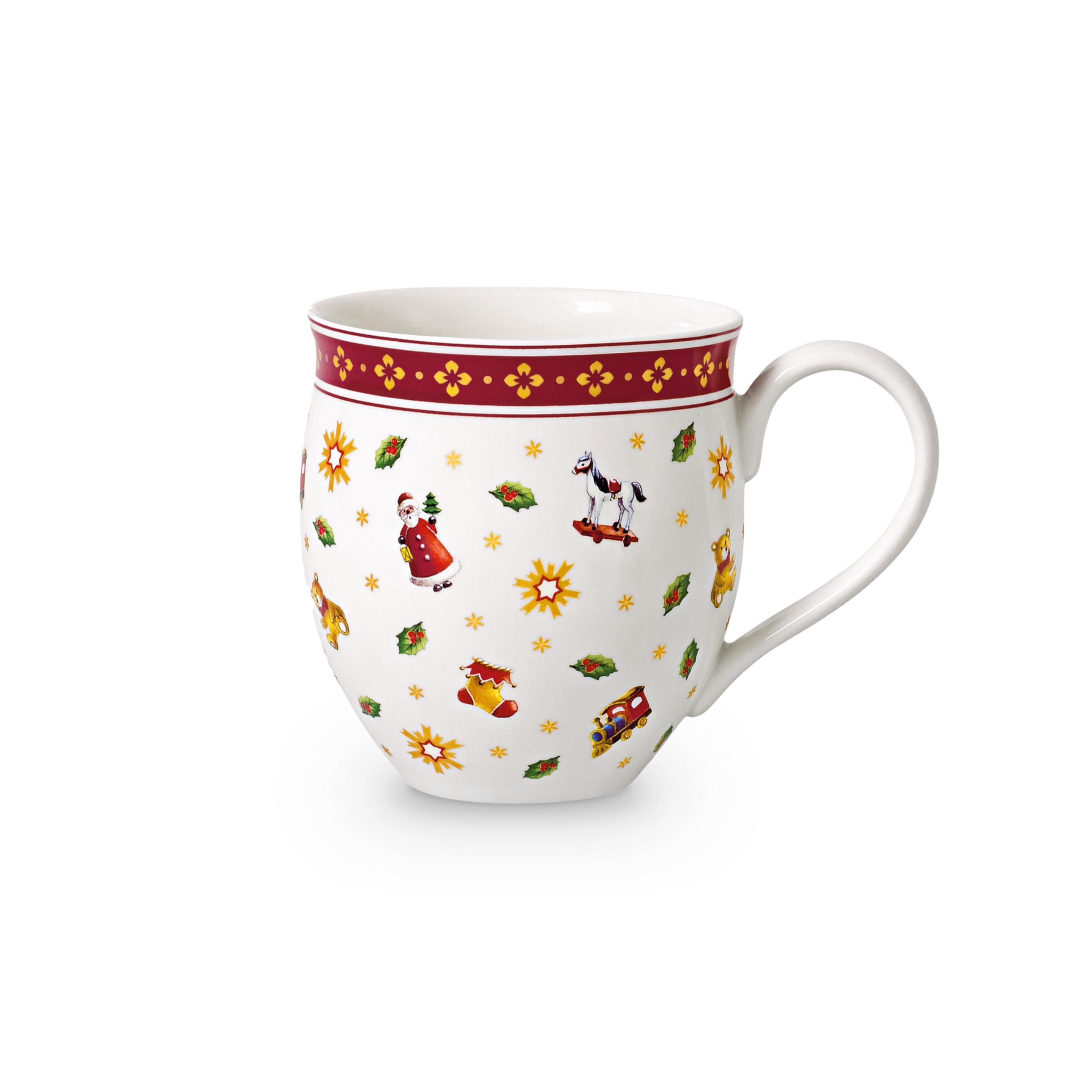 Villeroy & Boch - Toy's Delight Kaffeebecher, Mikrowellensicher, Weihnachtstasse, Becher, Kaffeetasse, Heißgetränkebecher, Tasse Winter Toys Weihnachten, Wintertasse, Weihnachtskaffeebecher, Porzellan 1 Angebot bei HelloDeals