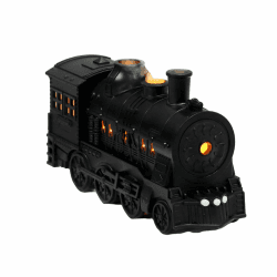 perfk Retro Train Diffusor für ätherische Öle, Luftbefeuchter, EU 220 V Stecker, Aroma-Diffusoren für Fitnessstudio, Spa, Wohnzimmer, Zuhause, Schwarz Schwarz B Angebot bei HelloDeals