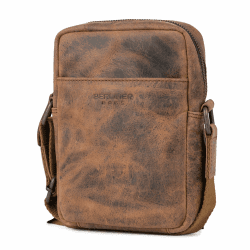 Berliner Bags Umhängetasche Tom, Schultertasche aus Leder, Männerhandtasche und Crossbody für Herren Earth S Angebot bei HelloDeals