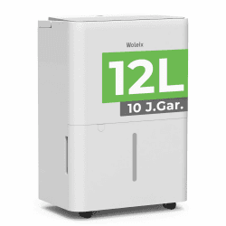 Luftentfeuchter elektrisch 12L, Entfeuchter elektrisch für Keller, Raumentfeuchter elektrisch 35dB für Räume bis zu 122m³/25m², mit Filter und 1M Ablaufschlauch, Timer, 10 J. Gar. 12L/Tag Angebot bei HelloDeals