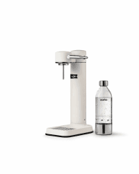 Aarke Carbonator 3 Wassersprudler, Edelstahl-Gehäuse, Sprudelwasserbereiter, inkl. BPA-freier PET-Flasche, kompatibel mit 60 L C02 Zylindern, Farbe: Mattweiß Finish Angebot bei HelloDeals