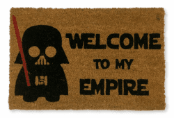 KOKO DOORMATS Fussmatte aussen - Türmatte außen kokosmatte mit antirutsch PVC - Fußmatte lustig Welcome to My Empire Design - Outdoor Doormat - Größe: 60 x 40 x 1.5 cm. Angebot bei HelloDeals