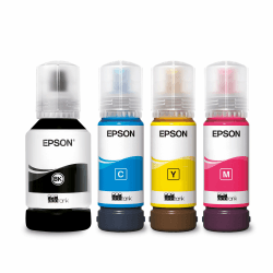 Epson EcoTank 102 Original Tinte in Flaschen, Multipack mit vier Farben standard cyan, magenta, gelb, schwarz Angebot bei HelloDeals