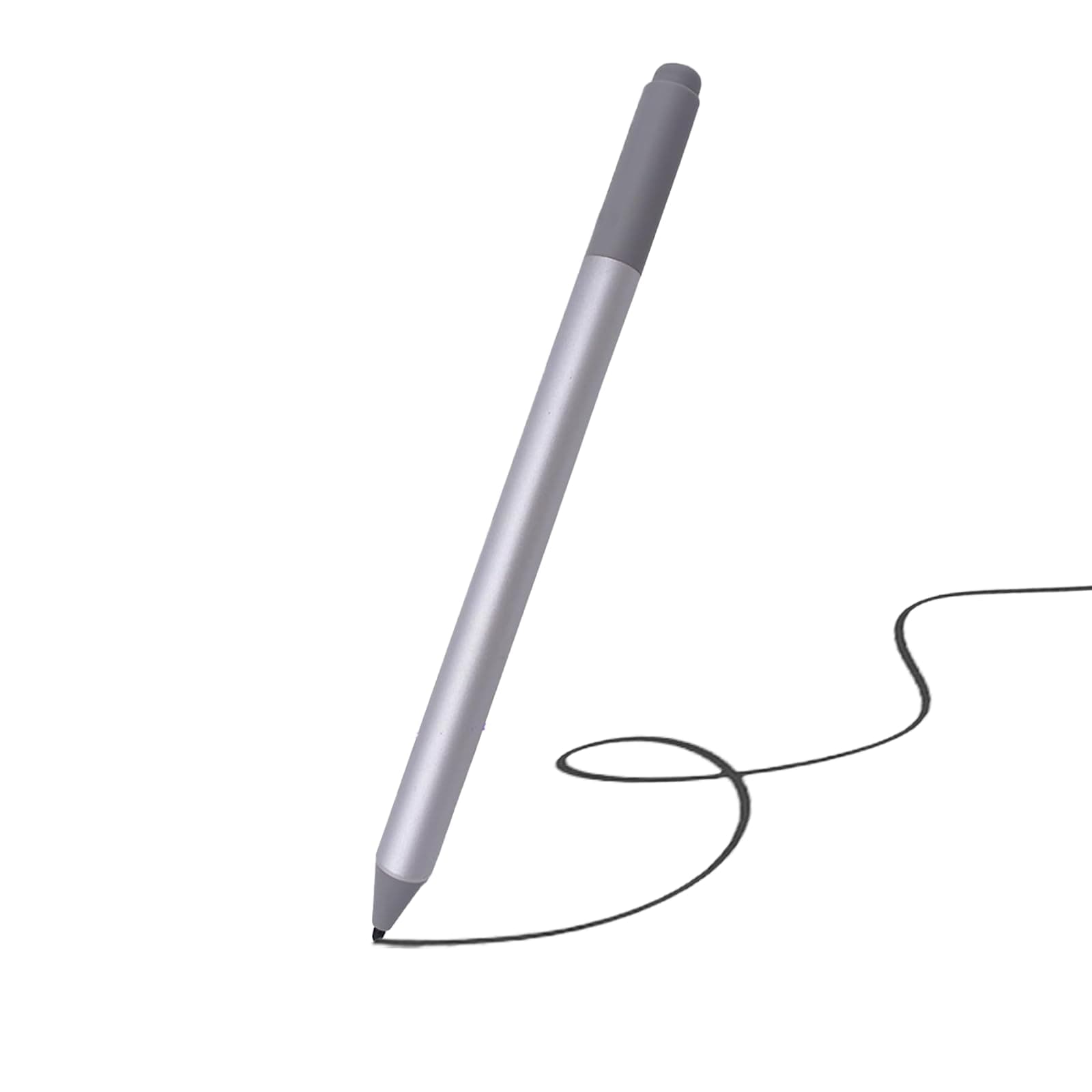 Stylus Pen 1776 für Microsoft Surface S Pen 1776 (EYU-00001), kompatibel mit Microsoft Surface Pro 9/8/X/7+/6/5/4/3, Surface3, SurfaceGo 3/2/1, Surface Laptop/Studio/Book 4/3/2/1 (Silber) Angebot bei HelloDeals
