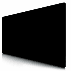 CSL - Übergröße Mauspad Gaming 1200x600mm - XXXL Mousepad groß mit Motiv - Tischunterlage Large Size - verbessert Präzision und Geschwindigkeit - XXL komplett Schwarz All Black Angebot bei HelloDeals