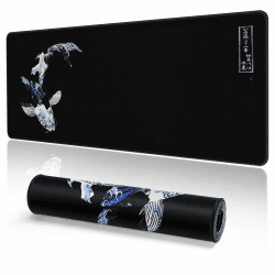 EFISH Japanische Gaming Mauspad XXL 800 x 300 mm Großes Mauspad Vernähte Kanten Wasserdicht Anti-Rutsch für PC, MacBook,Laptop Verbessert Präzision und Geschwindigkei.(A3) Mauspad A3 Angebot bei HelloDeals