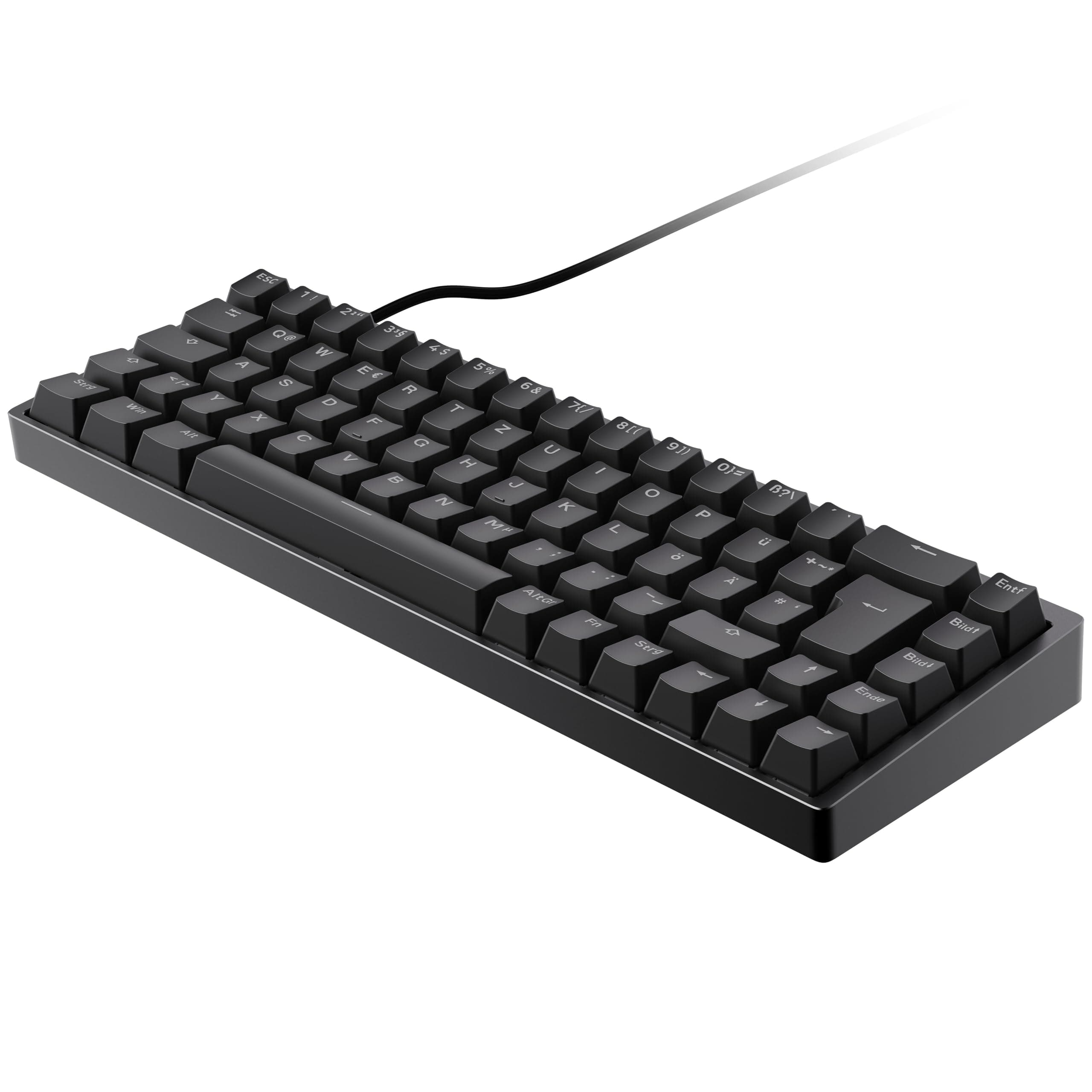 ENDGAME GEAR KB65HE 8k Gaming-Tastatur – 8000Hz Hall Effect Keyboard mit Raesha Silent Magnet Switches, Aluminiumgehäuse, Doubleshot PBT Keycaps, RGB-Beleuchtung, Deutsches ISO Layout Angebot bei HelloDeals