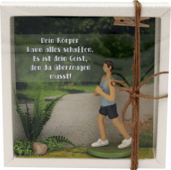 ZauberDeko Geldgeschenk Verpackung Sportstudio Fitness Sport Workout Sportschuhe Gutschein Jogging Laufen Mann Angebot bei HelloDeals