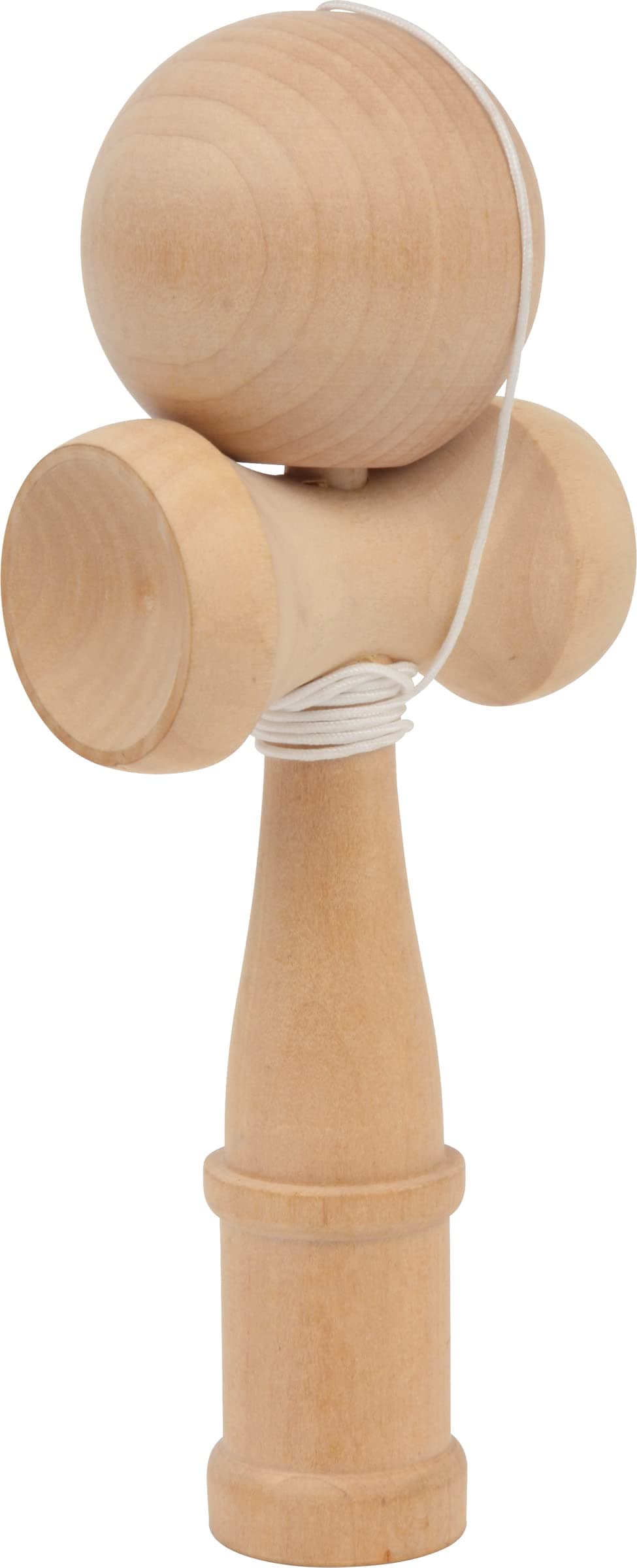 Small Foot Kugelfangspiel Kendama Natur aus Holz, schult die Reaktion, Beschäftigungsspiel, ab 5 Jahren, 3454 Natur 4x4x1 cm Angebot bei HelloDeals