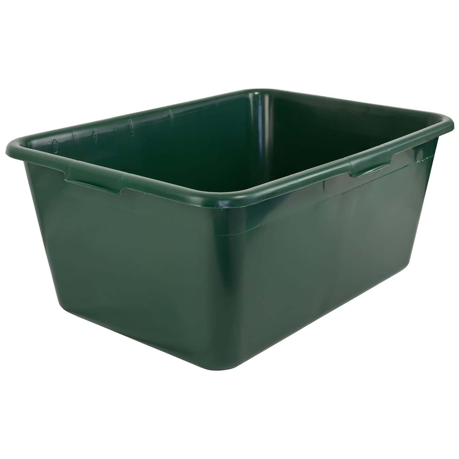 Petigi Wildwanne Wanne Gross Lebensmittelecht XXL Groß Eckig 90 Liter Kunststoffwanne Plastikwanne Kunststoff Behälter Garten Wassertrog rechteckig Grün 1 Stück 90 L Angebot bei HelloDeals
