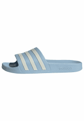 adidas Damen Adilette Aqua Slides 39 EU Glow Blue Zero Metalic Zero Metalic Angebot bei HelloDeals