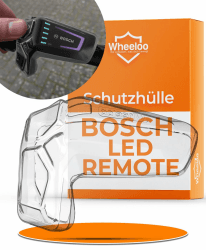 WHEELOO Schutzhülle für Bosch LED Remote I transparent & wasserabweisend I Ebike Steuereinheit Hülle kratzfest & spiegelfrei I E-Bike Schutz Cover für Smart System I Displayschutz Zubehör für E Bike Schutzhülle einzeln - Bosch LED Remote Angebot bei HelloDeals