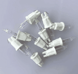 Ersatzbirne/für Minilichterketten, Glühlampe, / 24V, 1,2W / Blister/Steckfassung, Warm weiß 8mm Base (10) Angebot bei HelloDeals