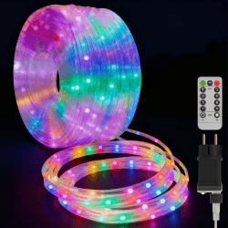 80m 800LEDs Lichterschlauch Dimmbar Bunt LED Lichterkette mit 8 Modi & Timer Schlauch Außen IP44 Wasserdicht Weihnachten Dekolicht RGB LED Beleuchtung für Party Feier Weihnachtsbeleuchtung Bunt 80m Angebot bei HelloDeals
