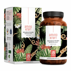 Aminosäuren Komplex hochdosiert - 180 vegane Amino Tabletten mit je 1000 mg pro Tagesdosis mit 12 verschiedenen Aminosäuren - EAA Pattern Presslinge von NATURTREU 180 Kapseln Angebot bei HelloDeals