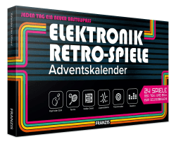 FRANZIS 67150 - Elektronik Retro Spiele Adventskalender, 24 Spiele der 70er und 80er zum Selberbauen, inkl. 28-seitigem Begleitbuch, ohne Löten Angebot bei HelloDeals