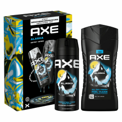 Axe Geschenkset Alaska Pflegeset mit Bodyspray und Duschgel (150 ml + 250 ml) Alaska 250 ml (1er Pack) Angebot bei HelloDeals