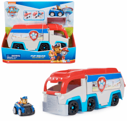 Spin Master PAW Patrol - Mini-Patroller Pup Squad Teamfahrzeug mit Chase, Transformer Spielzeug mit Startrampe, für Kinder ab 3 Jahren, 25cm Angebot bei HelloDeals