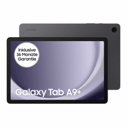 Samsung Galaxy Tab A9+ Wi-Fi Android-Tablet, 64 GB Speicherplatz, Großes Display, 3D-Sound, Simlockfrei ohne Vertrag, Graphite, Inkl. 3 Jahre Herstellergarantie Wi-Fi 64 GB Graphite Angebot bei HelloDeals