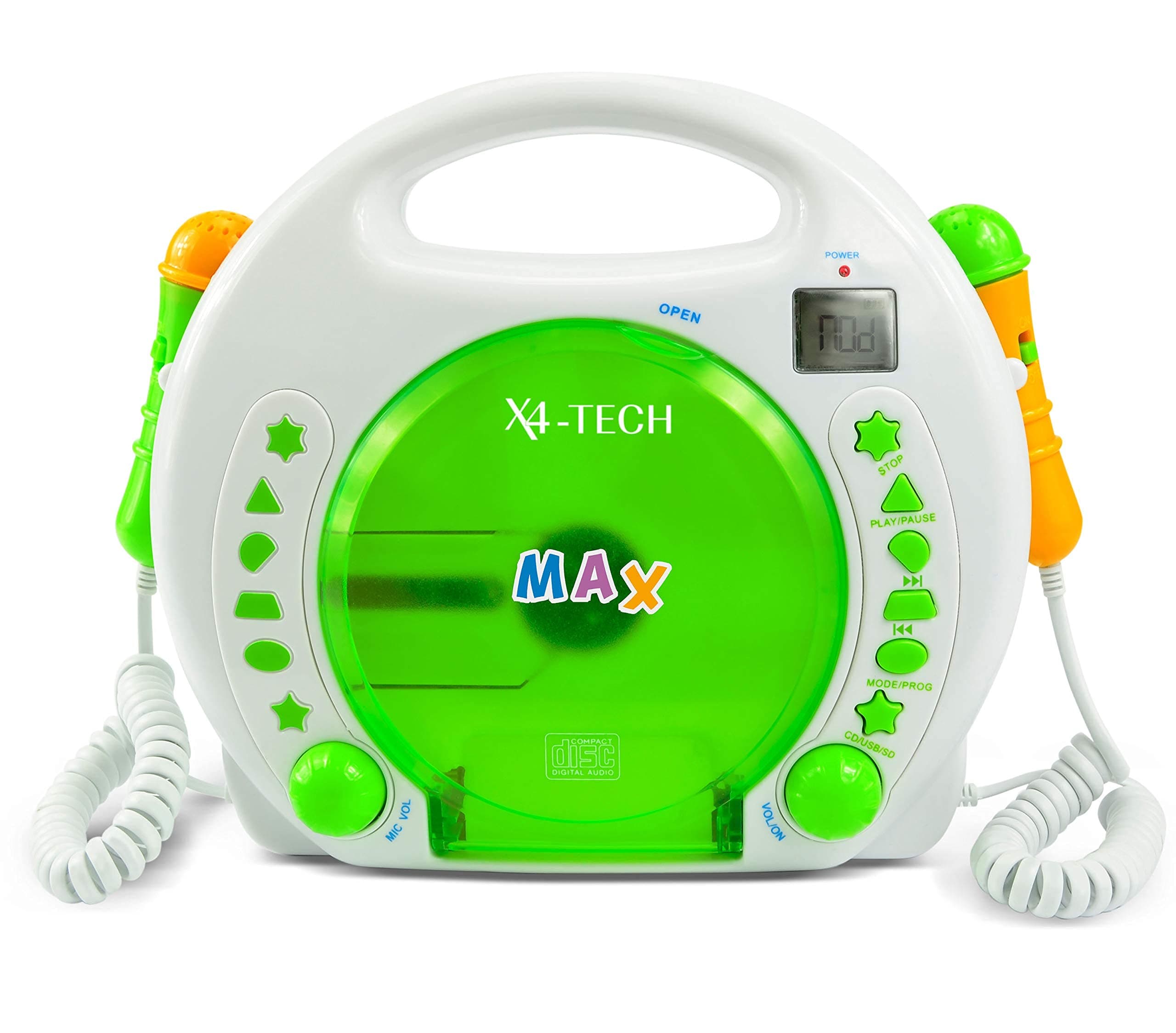 X4-TECH Kinder CD-Player Bobby Joey MP3 mit Akku und Netzteil Angebot bei HelloDeals