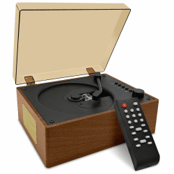 Retro CD-Player tragbar mit Lautsprechern – Bluetooth Desktop Knit für Zuhause, wiederaufladbarer Akku, Kleiner Vintage CD-Player mit Bluetooth-Eingang, USB-Wiedergabe und AUX In Angebot bei HelloDeals