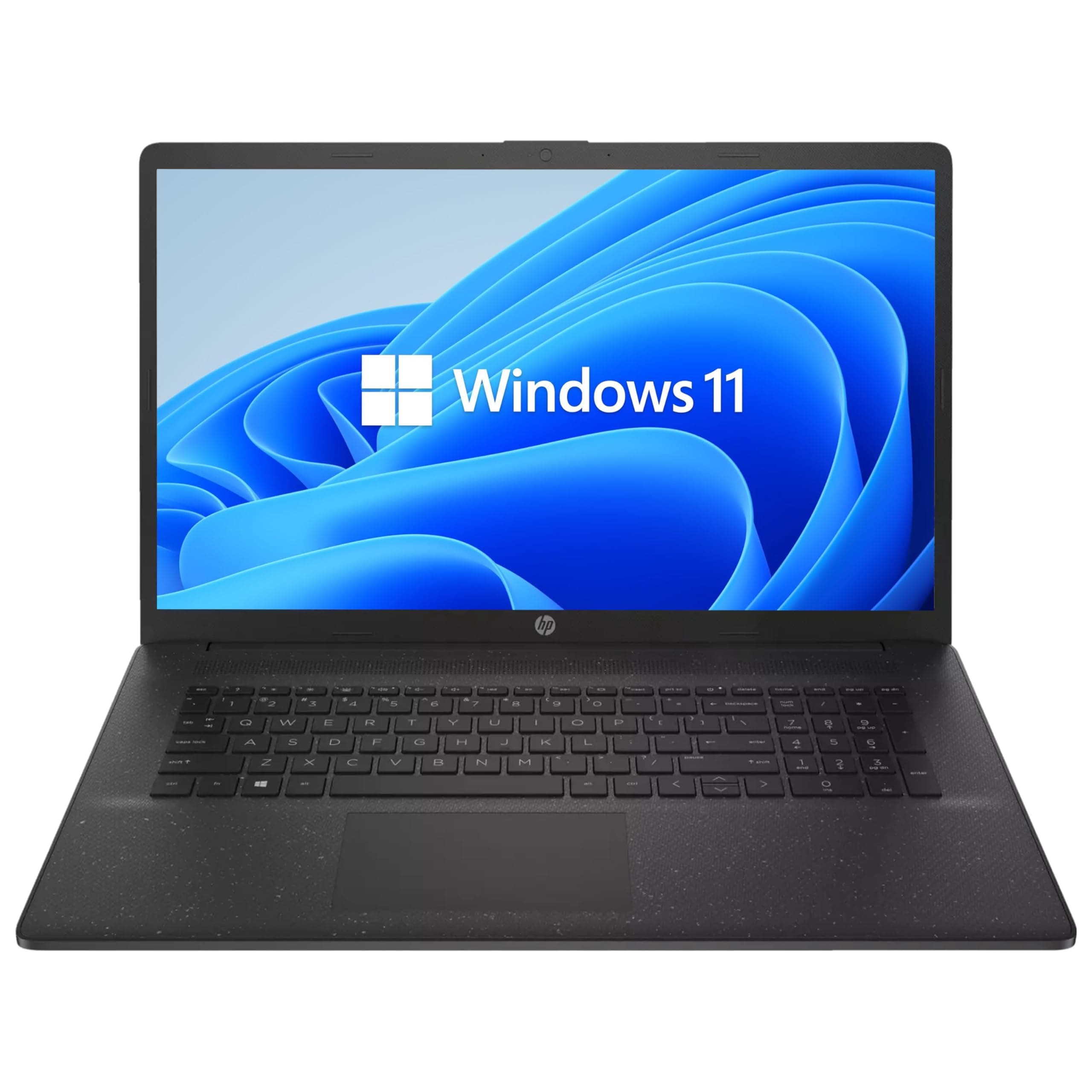 HP Laptop, 17,3 Zoll IPS Full-HD Display, Intel N200 4 x 3.70 GHz, 32 GB DDR4 RAM, 1000 GB SSD, Intel UHD Graphics, Schwarz, Norton 360, Windows 11 Angebot bei HelloDeals