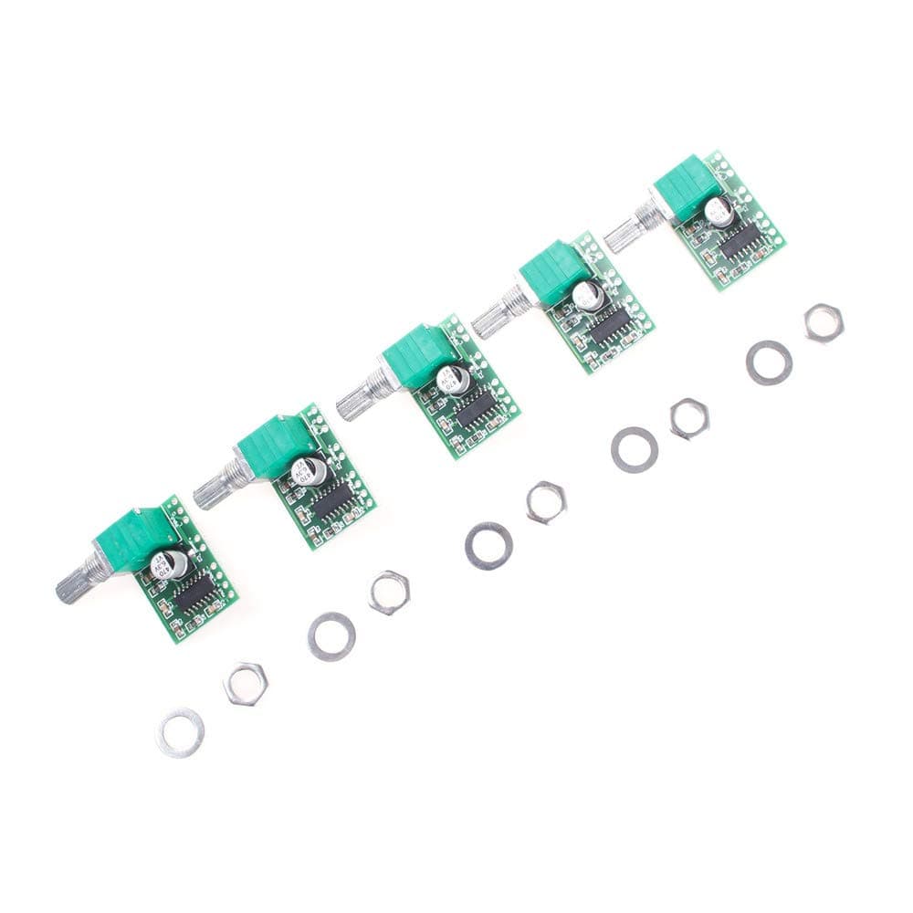 5 Stück ANGEEK Mini PAM8403 Stereo Verstärker 5V 3W+3W Handy Digital Power Amp Modul Angebot bei HelloDeals
