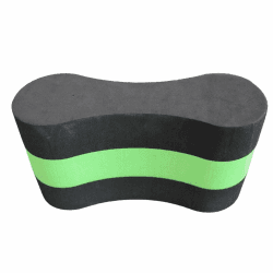 Pull Buoy Schwimmtrainingshilfe für Beine Und Hüfte für Anfänger Junior Pool Gear Schwarz Angebot bei HelloDeals