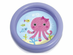 Intex 59409NP - Aufblasbarer Baby-Pool mit Tiermotivdruck, 1 Stück, Vinyl, Mehrfarbig, 61x15 cm Angebot bei HelloDeals