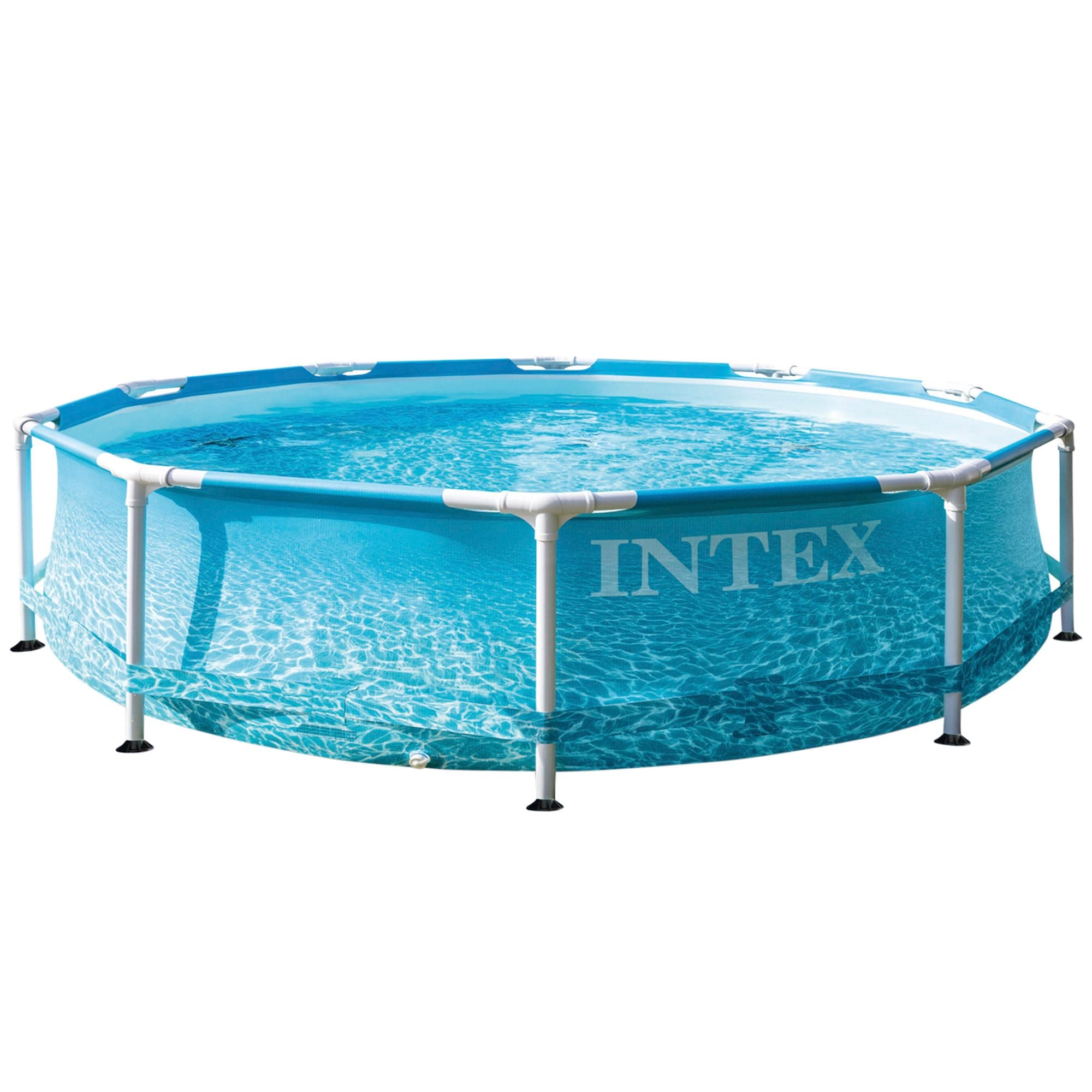 Intex 10FT X 30IN Beachside Metal Frame Pool Angebot bei HelloDeals