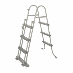 Bestway Flowclear™ Sicherheitsleiter 107 cm Grau Angebot bei HelloDeals