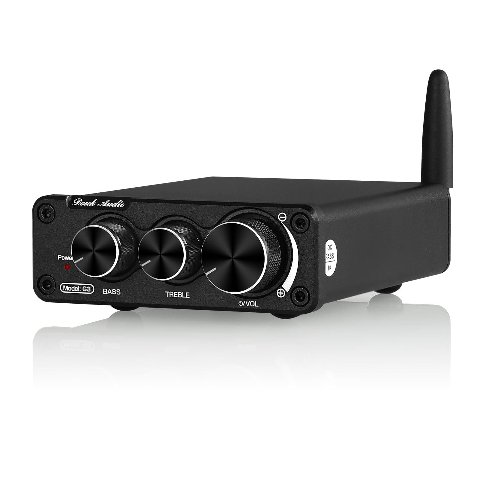 Nobsound G3 Bluetooth Stereo Verstärker, 2 Kanälen Klasse D Audio Empfänger für Heimlautsprecher, 50W x 2 TPA3116 HiFi Leistungsverstärker Black Angebot bei HelloDeals