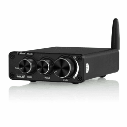 Nobsound G3 Bluetooth Stereo Verstärker, 2 Kanälen Klasse D Audio Empfänger für Heimlautsprecher, 50W x 2 TPA3116 HiFi Leistungsverstärker Black Angebot bei HelloDeals