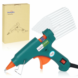 Heißklebepistole, Klebepistole mit 75 Stück Heißklebesticks, Klebesticks für DIY Kleine Handwerk und schnelle Reparaturen in Haus & Büro, 20W Klebepistolen Angebot bei HelloDeals
