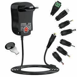Universal Netzteil 3-12V, Cshare 12W AC zu DC 3V 4.5V 5V 6V 7.5V 9V 12V 1A 1,2A Schaltnetzteil, Adapter Schaltnetzteil mit 7 Tipps für 3V bis 12V Haushaltselektronik LED Streifen Router Angebot bei HelloDeals