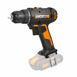 WORX WX100.9 Akku Bohrschrauber 20V – Leistungsstarker Akkuschrauber zum Bohren und Schrauben – 20+1 Drehmomentstufe bis zu 30Nm – variable Drehzahl – LED-Licht – Ohne Akku und Ladegerät 10mm Bohrfutter 30Nm ohne Akku & Ladegerät Angebot bei HelloDeals