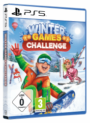 Winter Games Challenge - 8 Sportarten - Snowboard, Alpin, Riesenslalom, Skispringen, Curling, Rennrodeln, Bobfahren, Trickski für PS5 Angebot bei HelloDeals